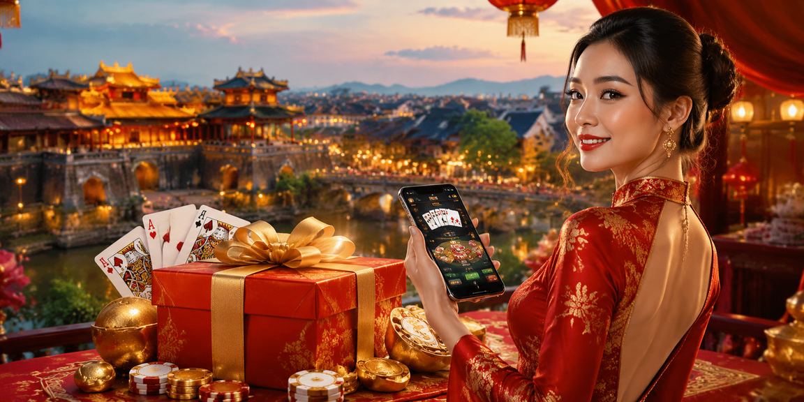 Không khí lễ hội tại Huế với người tham gia trò chơi bài và cá cược truyền thống