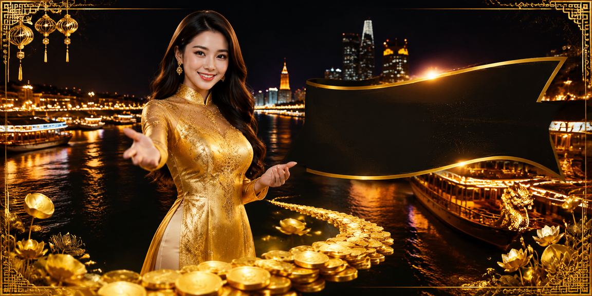 Người phụ nữ mặc áo dài tại vùng Mekong nhận cashback và chơi jackpot trên nền tảng zh88